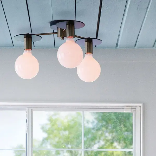 Bobbie Medium Three Light Semi-Flush Mount - Image 8