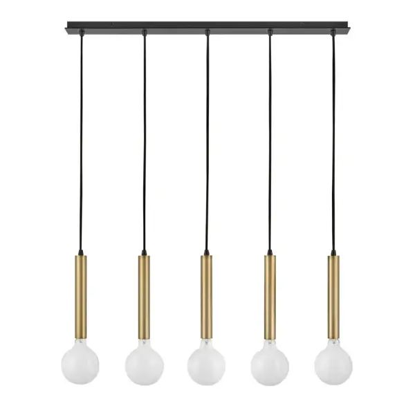 Bobbie Large Five Light Linear Chandelier - Image 1