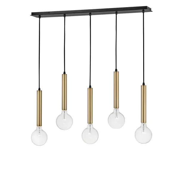Bobbie Large Five Light Linear Chandelier - Image 2