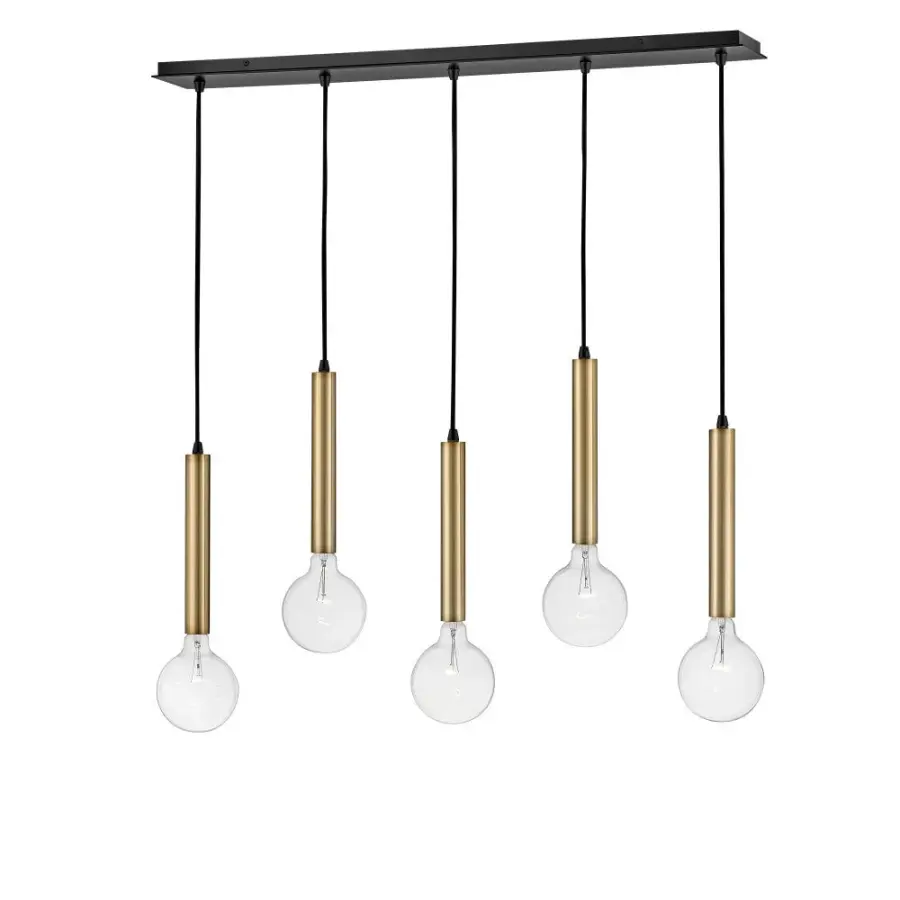Bobbie Large Five Light Linear Chandelier - Image 2