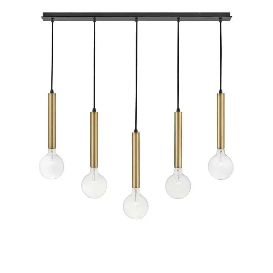 Bobbie Large Five Light Linear Chandelier - Image 4