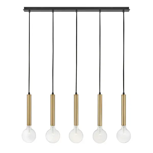 Bobbie Large Five Light Linear Chandelier - Image 5