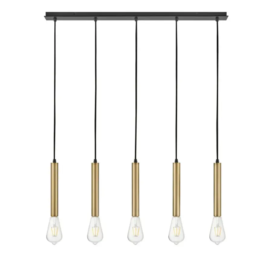 Bobbie Large Five Light Linear Chandelier - Image 6