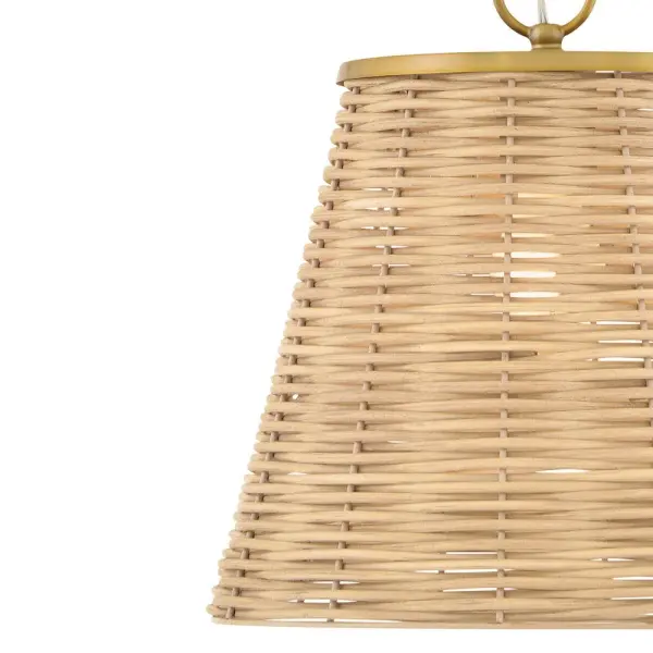 Coastal Charm Meets Timeless Elegance in Woven Rattan Design - Image 5