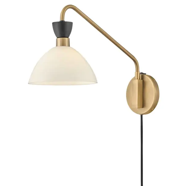 Simon Medium Single Light Plug-In Sconce - Image 11