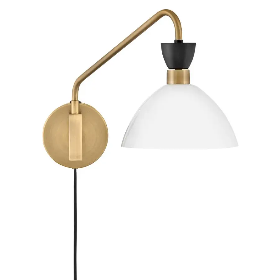 Simon Medium Single Light Plug-In Sconce - Image 7