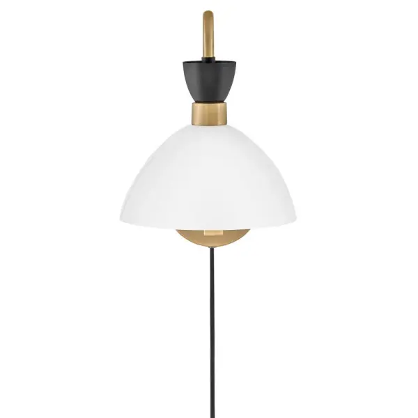 Simon Medium Single Light Plug-In Sconce - Image 8