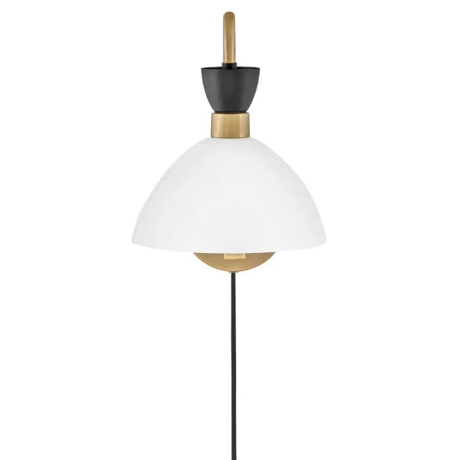 Simon Medium Single Light Plug-In Sconce - Image 8