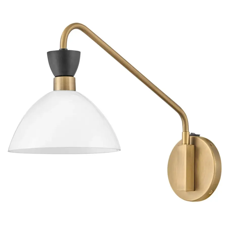 Simon Medium Single Light Plug-In Sconce - Image 10