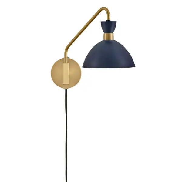 Simon Medium Single Light Plug-in Sconce - Image 6