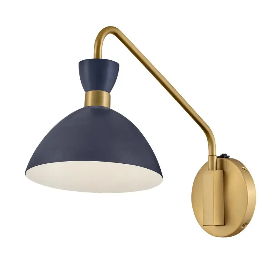Simon Medium Single Light Plug-in Sconce - Image 7