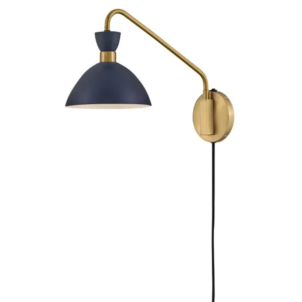 Simon Medium Single Light Plug-in Sconce - Image 8