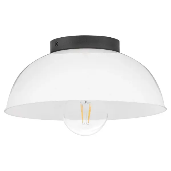 Stu Small Flush Mount in Black - Image 2