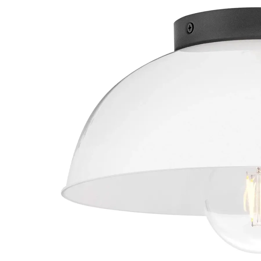 Stu Small Flush Mount in Black - Image 5