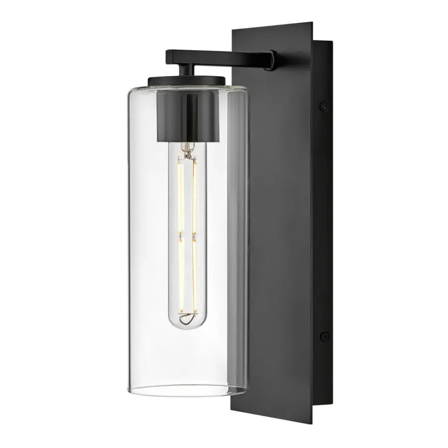 Lane Medium Single Light Sconce in Black - Image 1