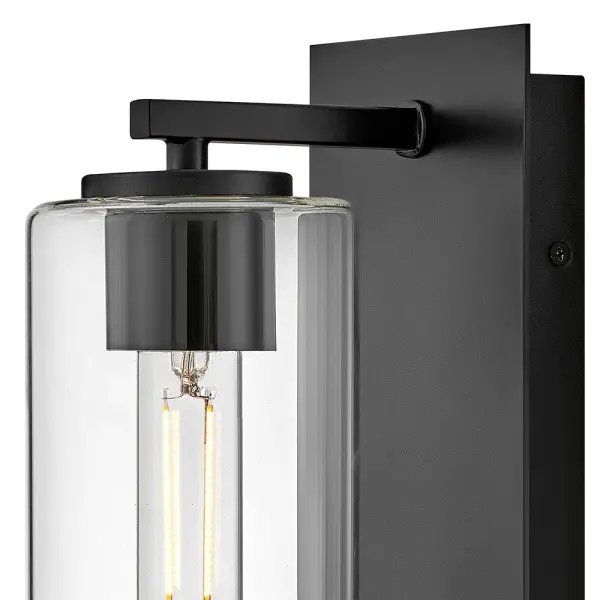 Lane Medium Single Light Sconce in Black - Image 7