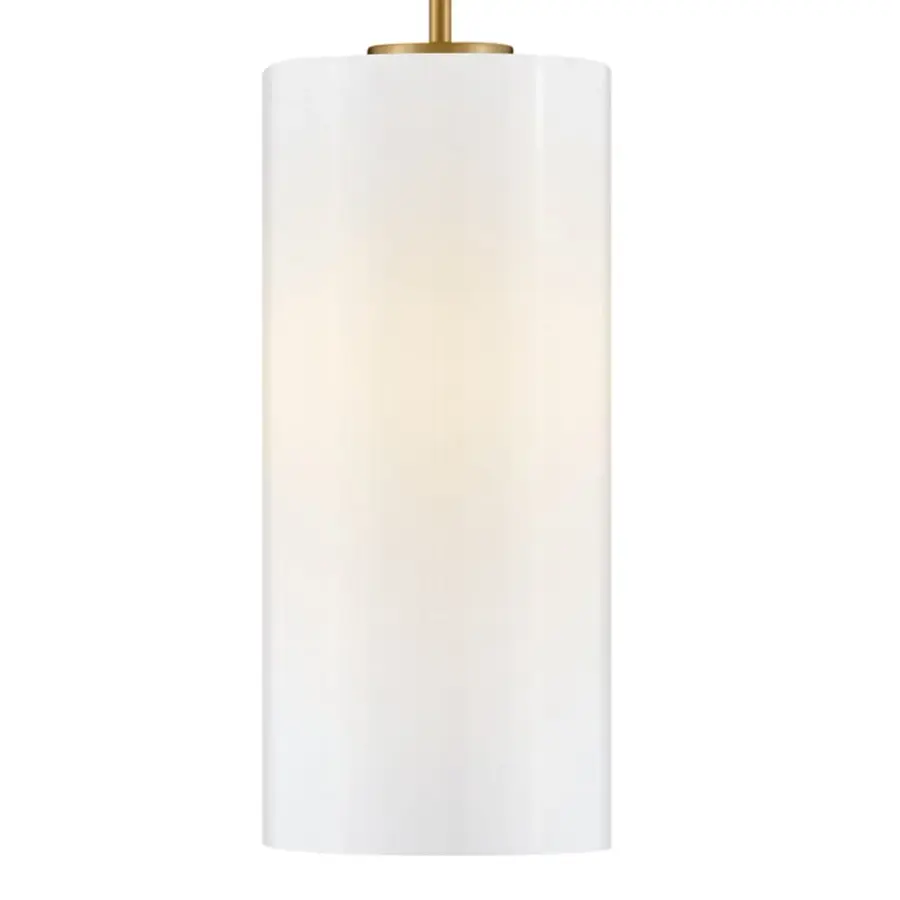 Lane Extra Small Single Light Pendant in Lacquered Brass - Image 6