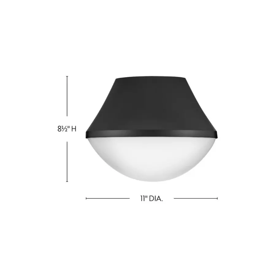 Haddie Small Flush Mount in Black - Image 2
