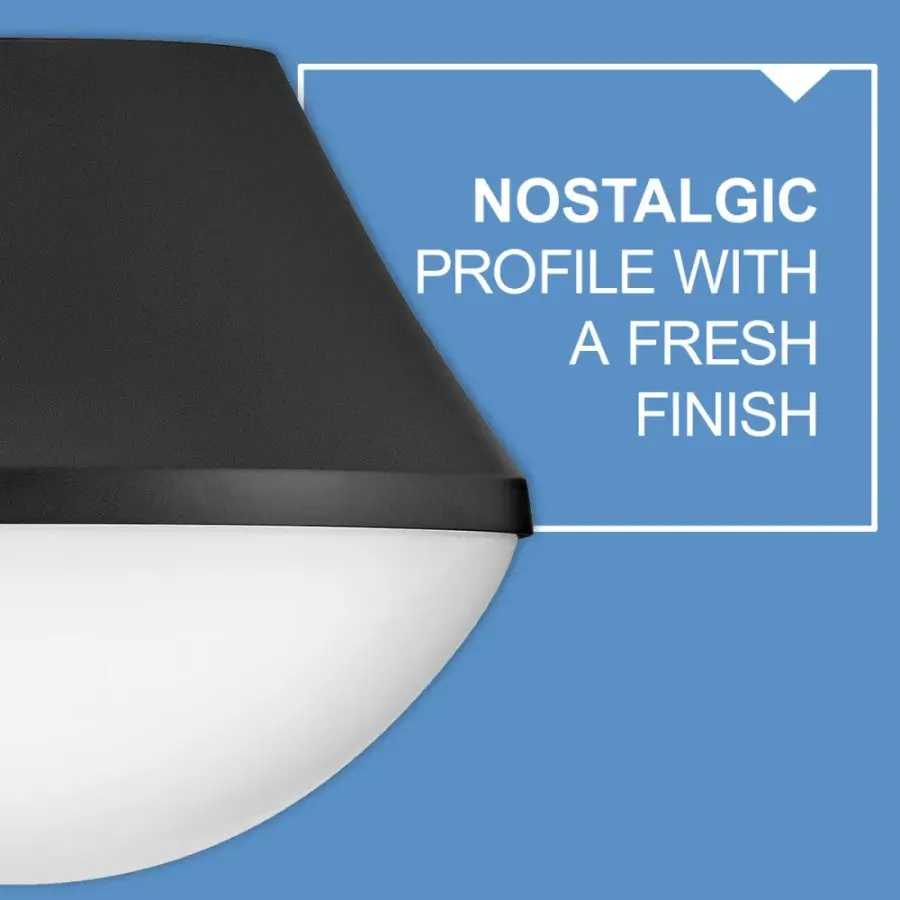 Haddie Small Flush Mount in Black - Image 7