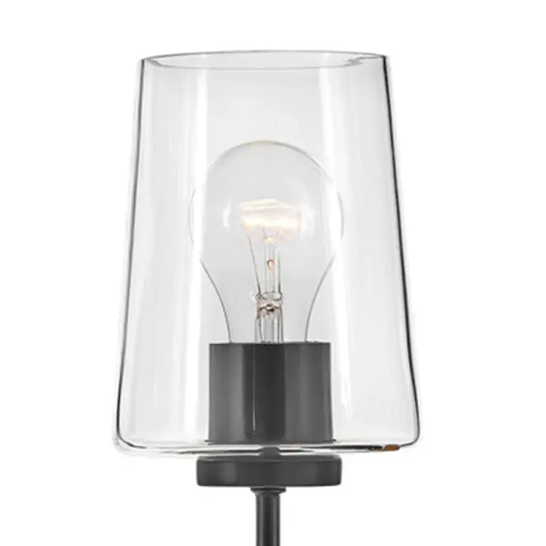 Kline Large Single Light Tall Sconce in Black - Image 4