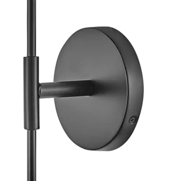 Kline Large Single Light Tall Sconce in Black - Image 5