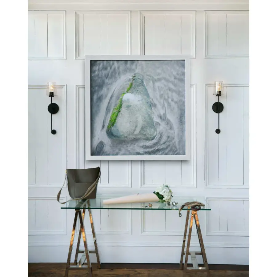Kline Large Single Light Tall Sconce in Black - Image 9