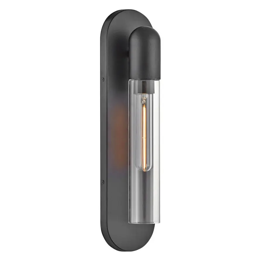 Tully Medium Single Light Sconce in Black - Image 3