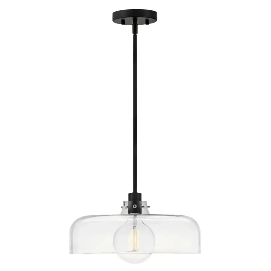 Maisie Medium Pendant in Black - Image 1