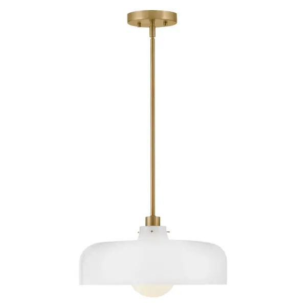 Maisie Medium Pendant in Lacquered Brass - Image 1