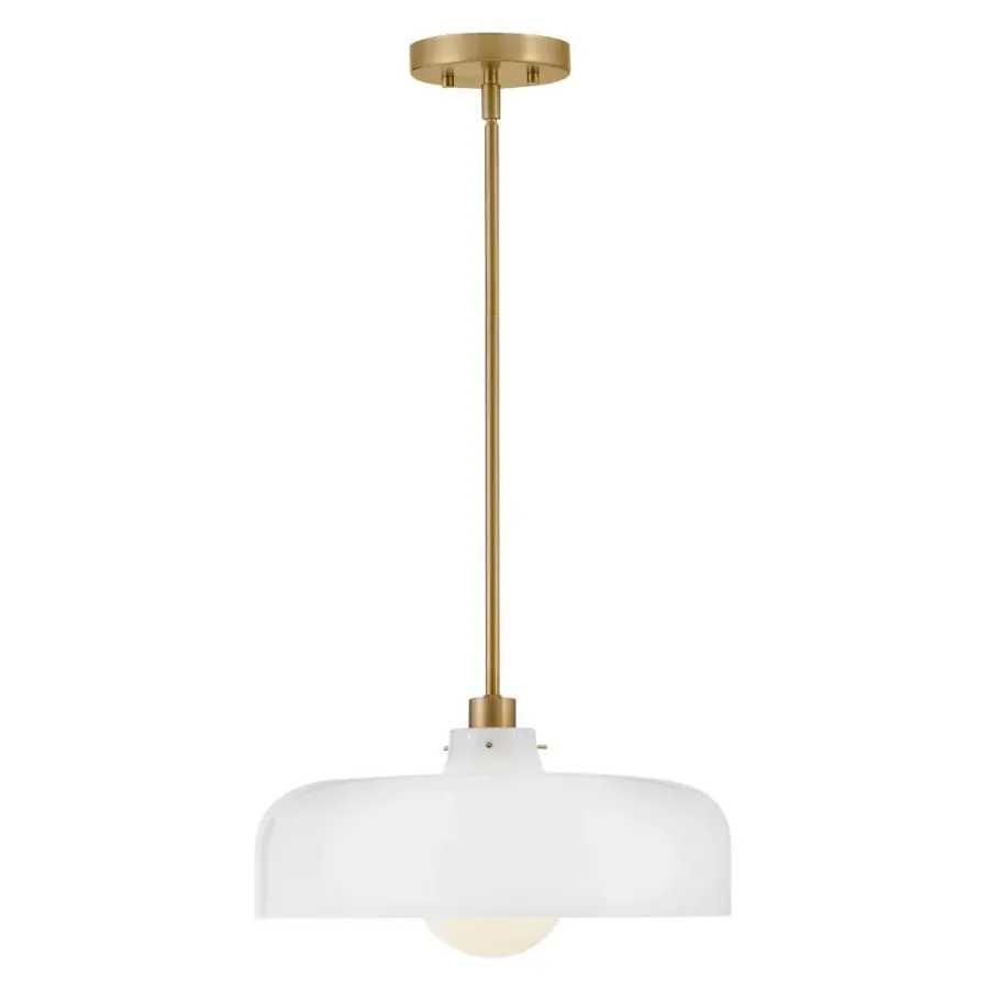 Maisie Medium Pendant in Lacquered Brass - Image 1
