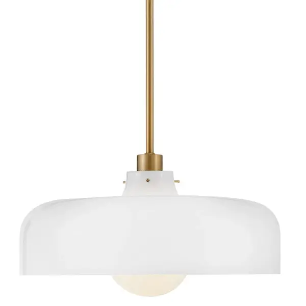 Maisie Medium Pendant in Lacquered Brass - Image 2