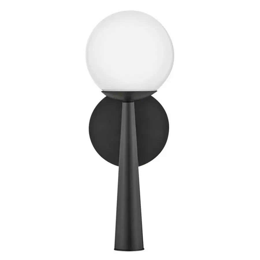 Izzy Medium Single Light Sconce in Black - Image 4