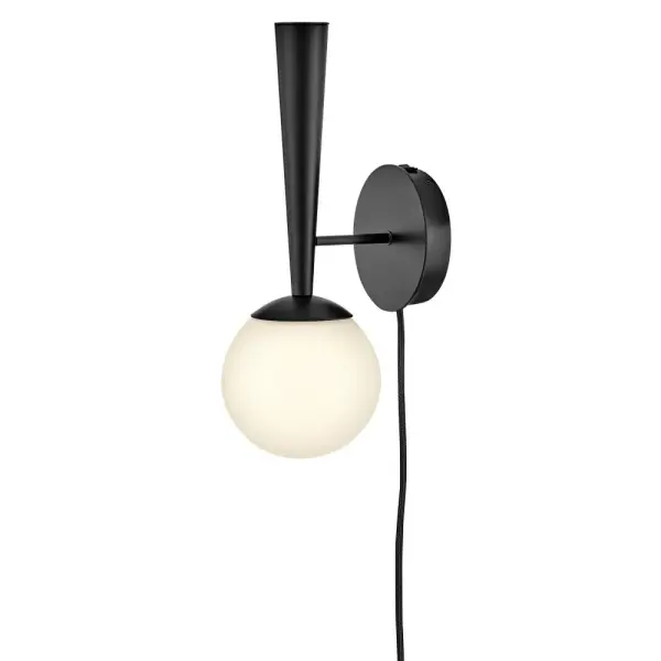 Izzy Medium Single Light Sconce in Black - Image 5