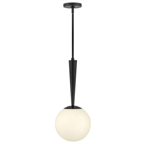 Izzy Small Pendant in Black - Image 1