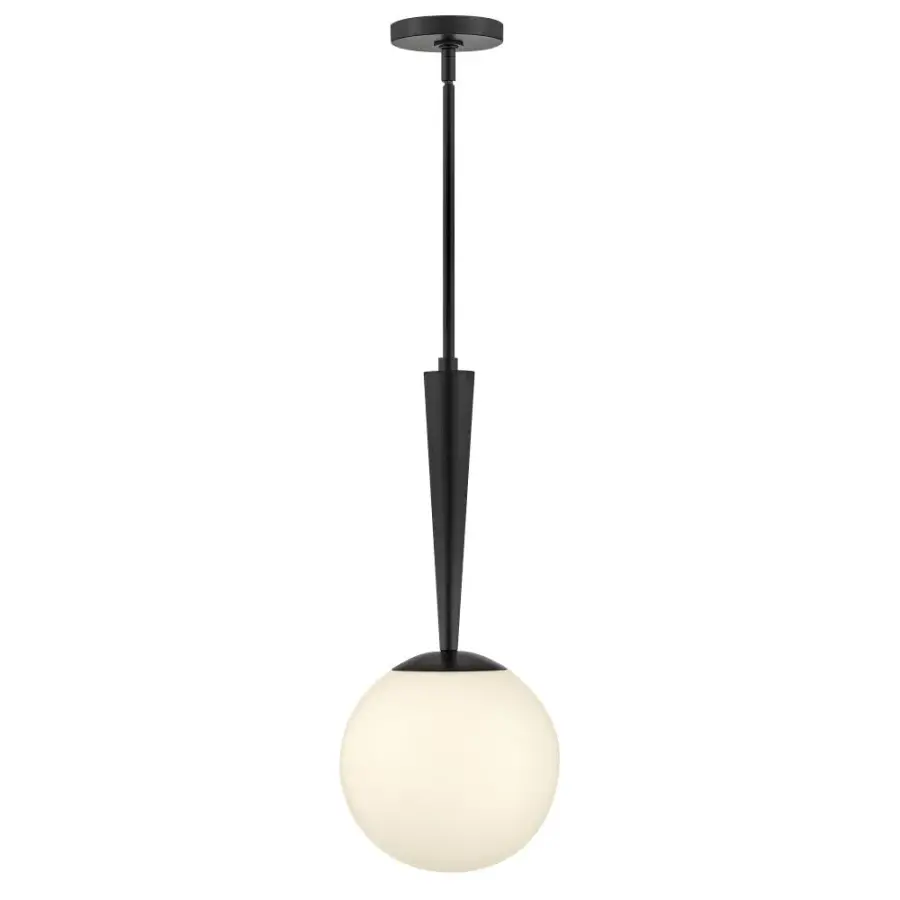 Izzy Small Pendant in Black - Image 1