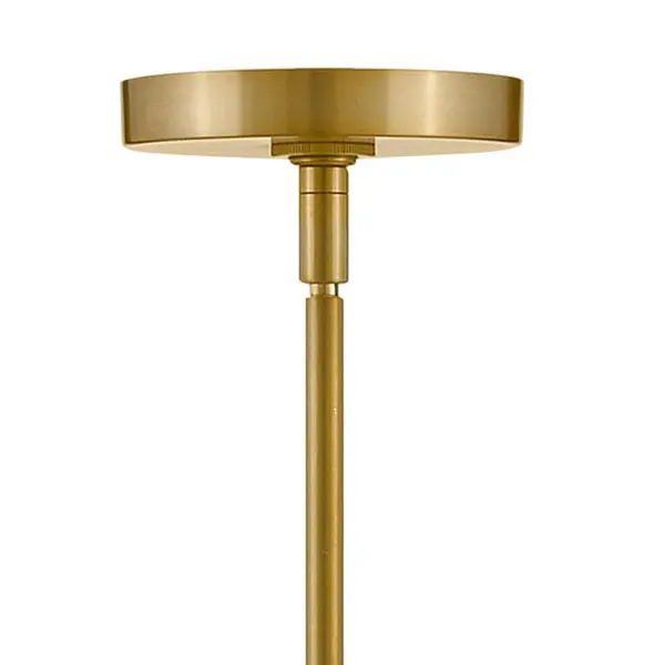Izzy Small Pendant in Lacquered Brass - Image 5