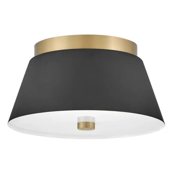 Tess Small Flush Mount in Black - Image 2