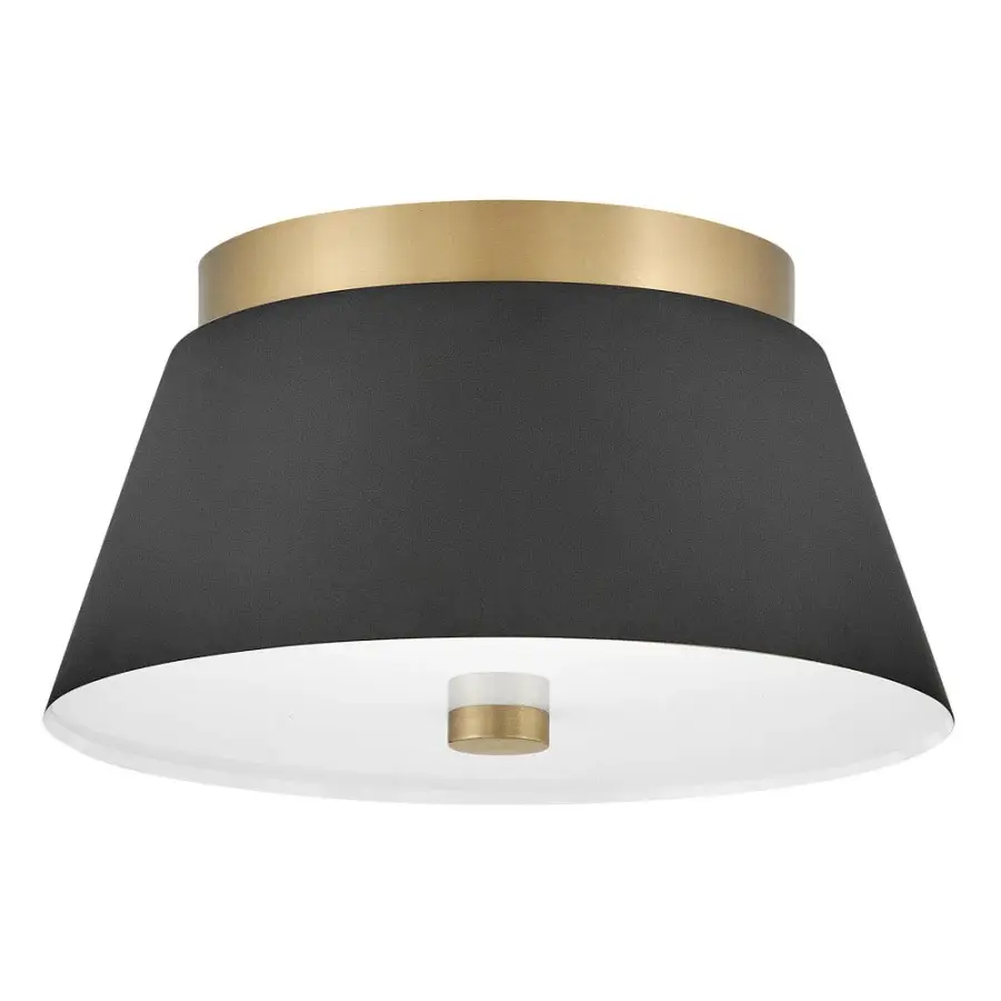 Tess Small Flush Mount in Black - Image 2