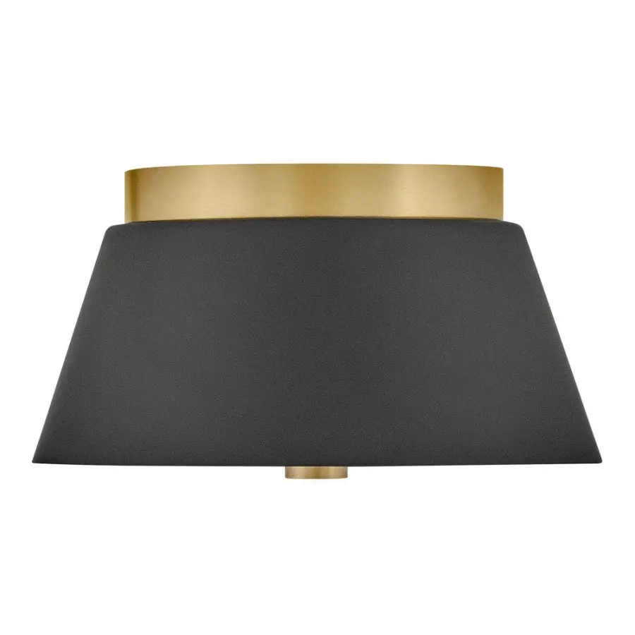 Tess Small Flush Mount in Black - Image 3