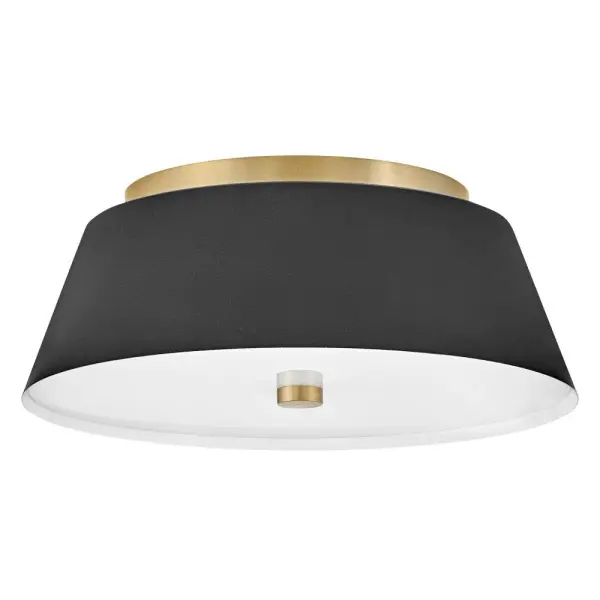 Tess Medium Flush Mount in Black - Image 3