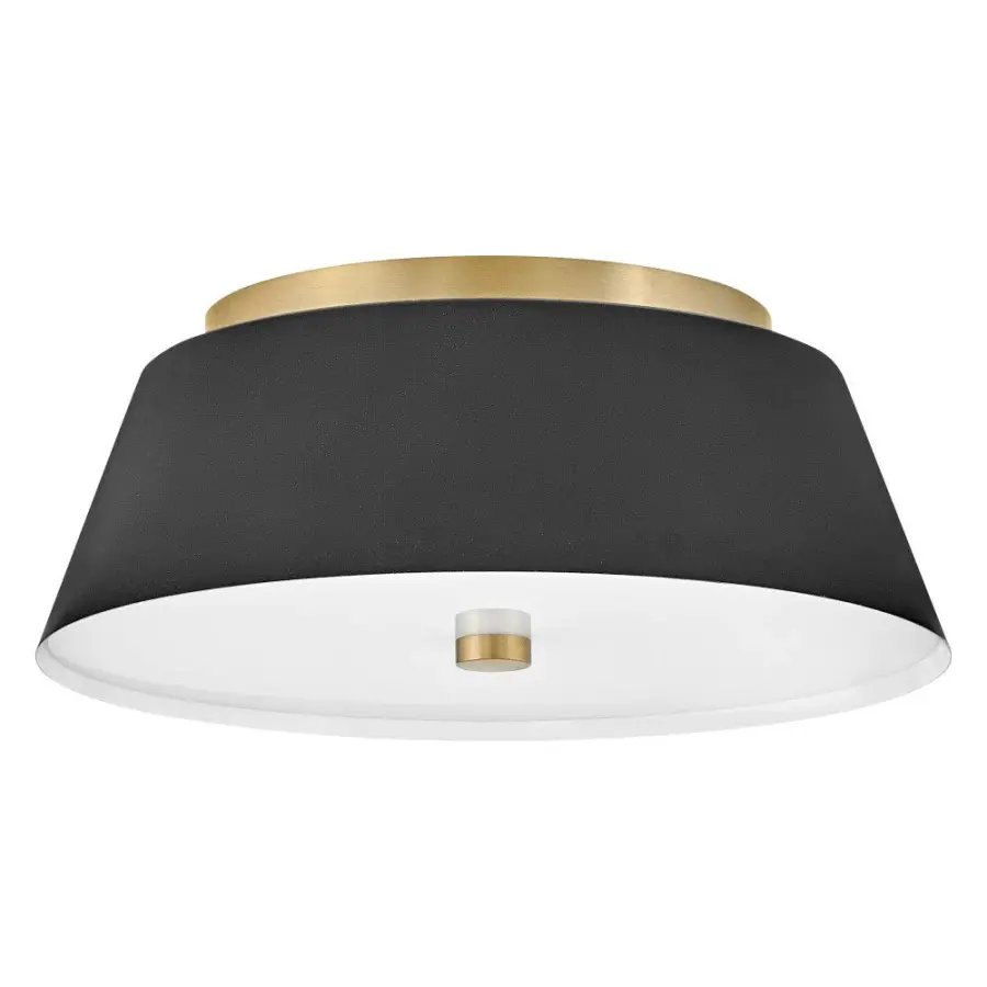 Tess Medium Flush Mount in Black - Image 3
