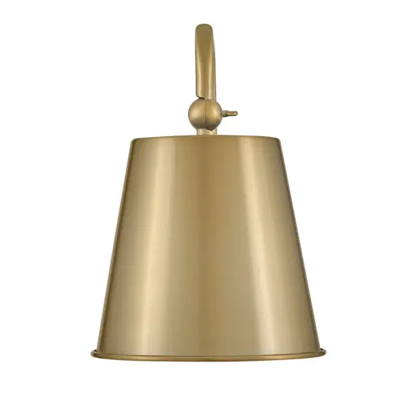 Blake Medium Single Light Sconce in Lacquered Brass - Image 8