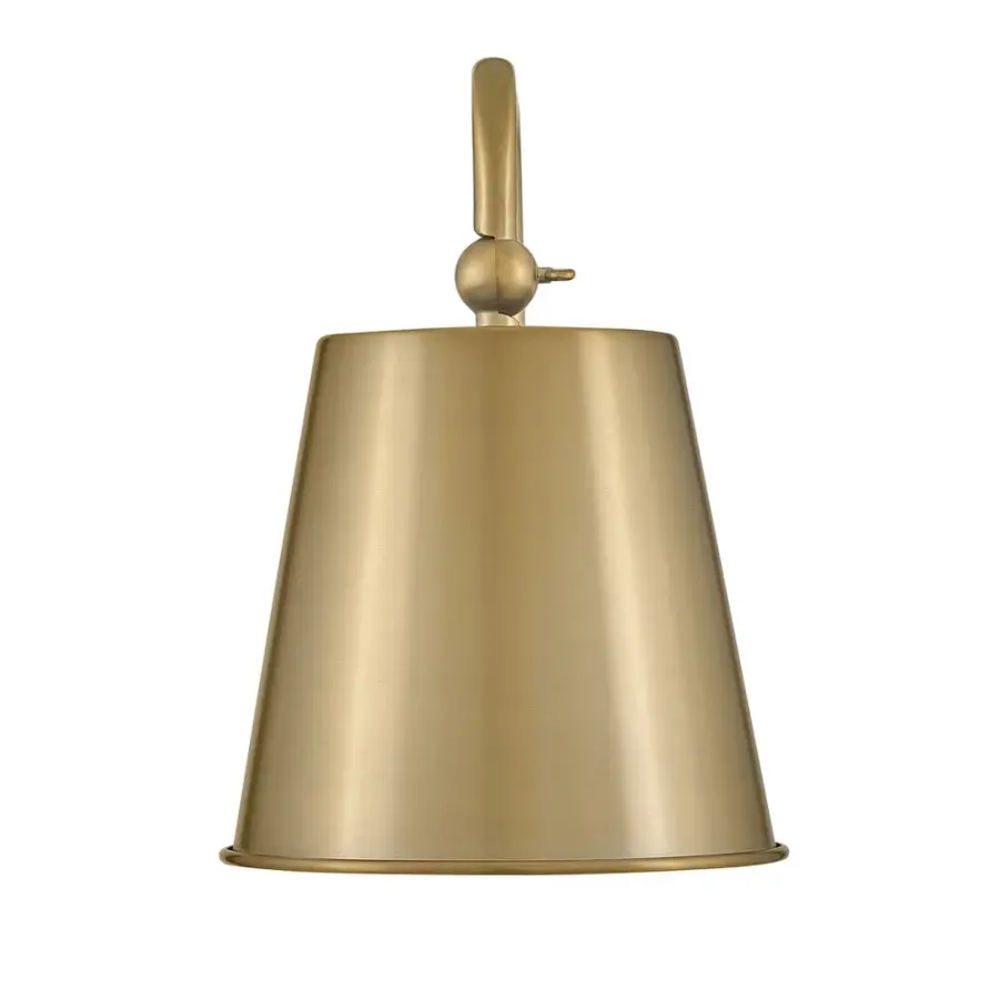 Blake Medium Single Light Sconce in Lacquered Brass - Image 8