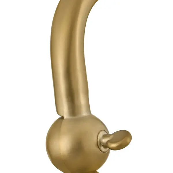 Blake Medium Single Light Sconce in Lacquered Brass - Image 9