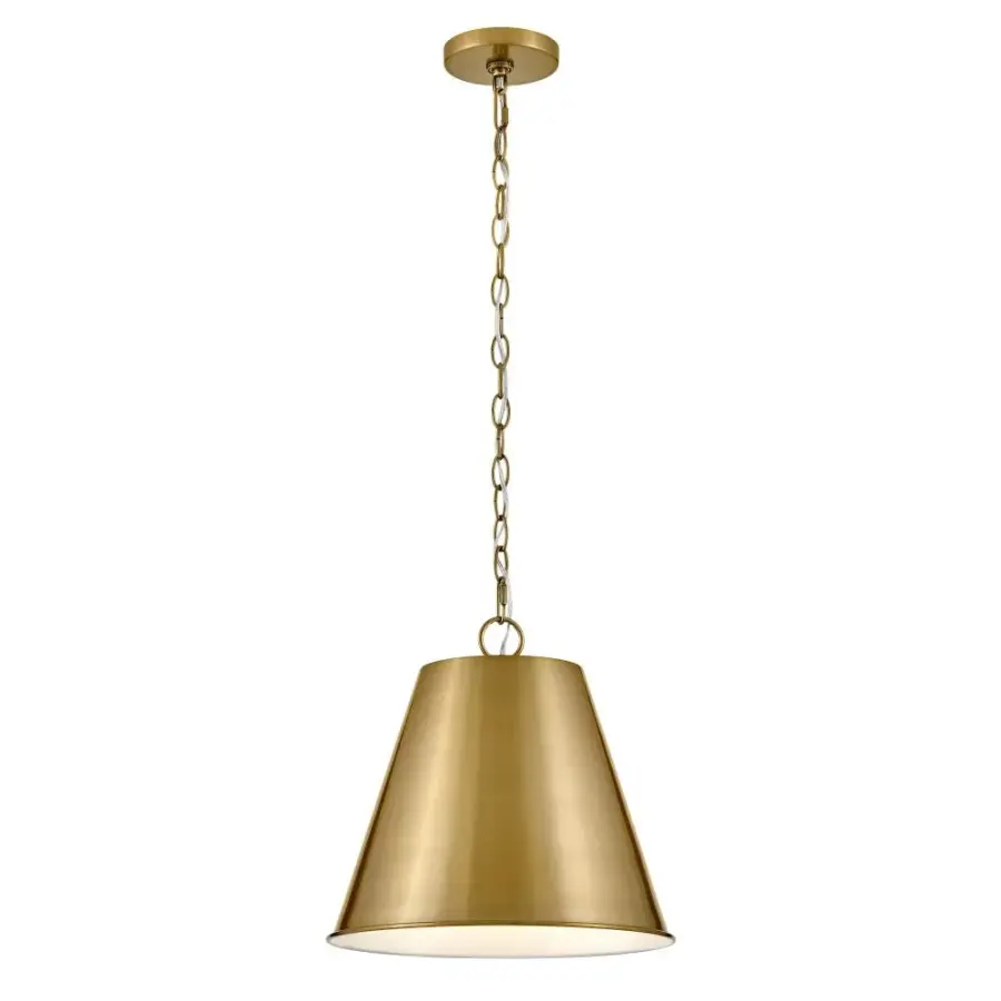 Blake Medium Pendant in Lacquered Brass - Image 1