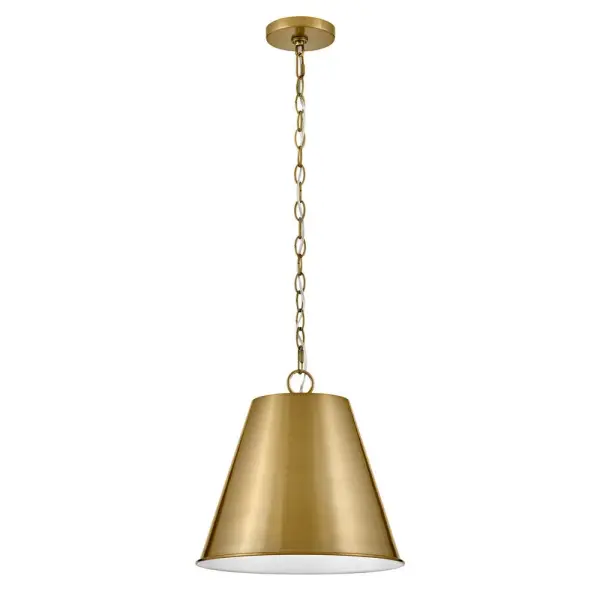 Blake Medium Pendant in Lacquered Brass - Image 6
