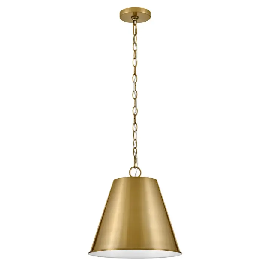 Blake Medium Pendant in Lacquered Brass - Image 6