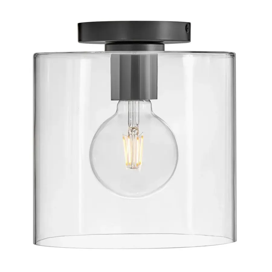 Pippa Extra Small Flush Mount in Black - Image 1