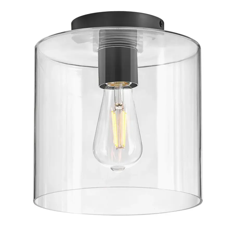 Pippa Extra Small Flush Mount in Black - Image 3