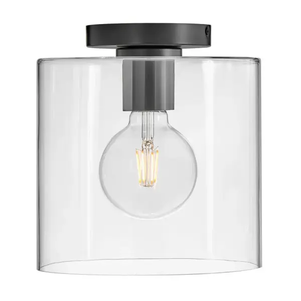 Pippa Extra Small Flush Mount in Black - Image 4